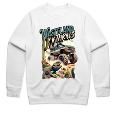 Wasteland Thrills — Retro Off-Road Monster Truck Adventure T-Shirt