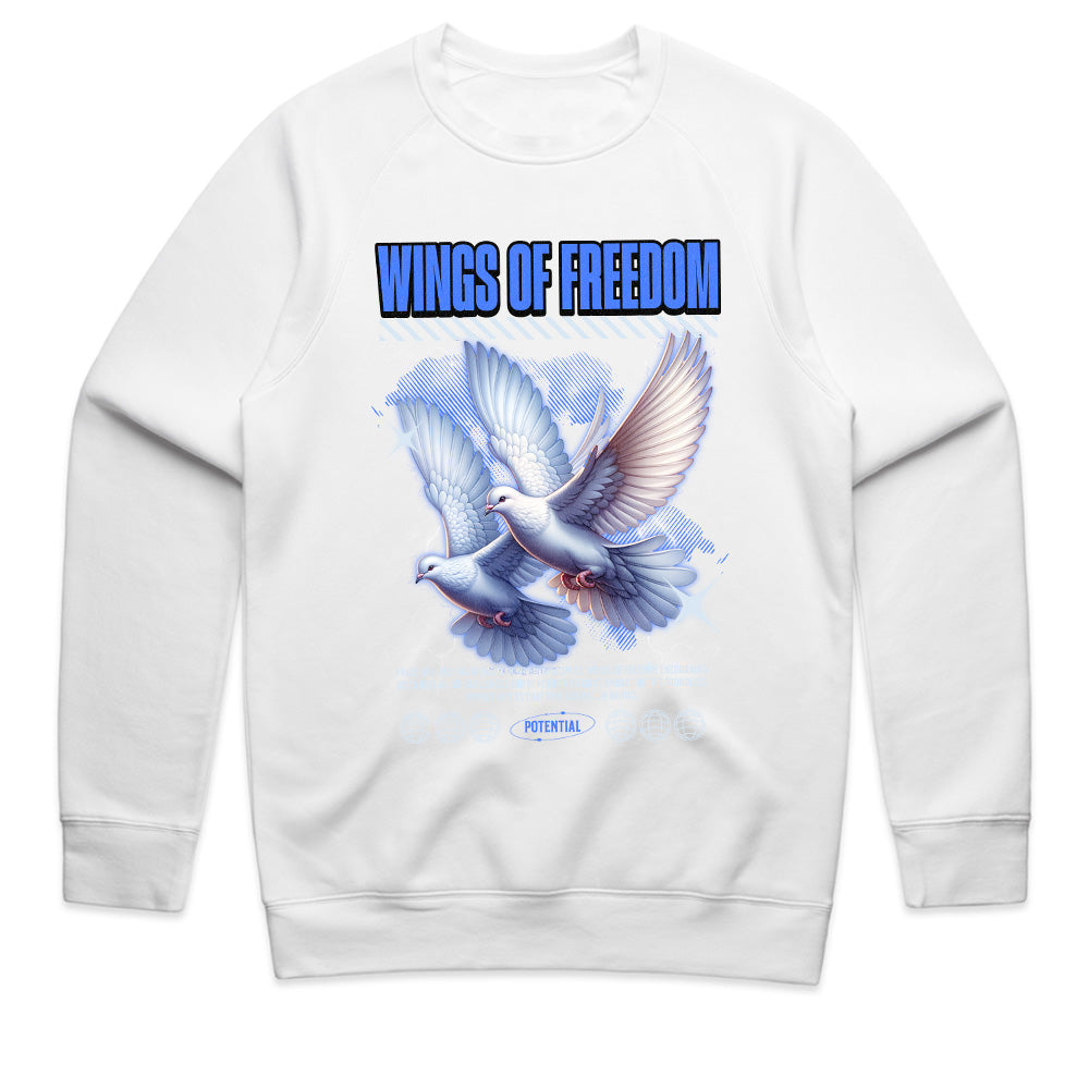 Limitless Flight: Wings of Freedom Tee