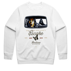The Fate You Can’t Escape – Retro Horror Rearview Graphic T-Shirt