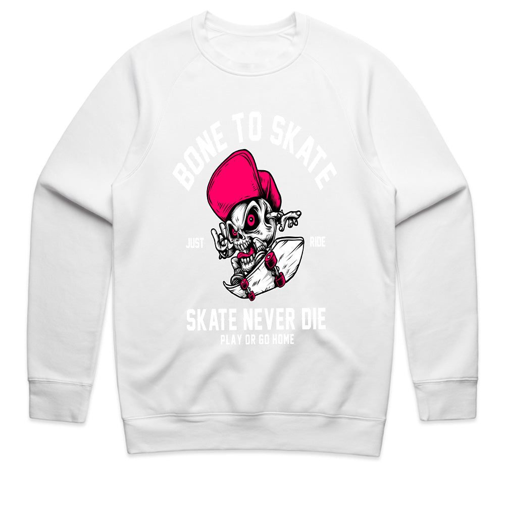 Bone to Skate – Rebel Rider Skull Tee