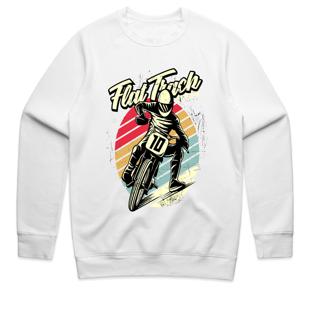 Flat Track Fury – Vintage Moto Speed Tee