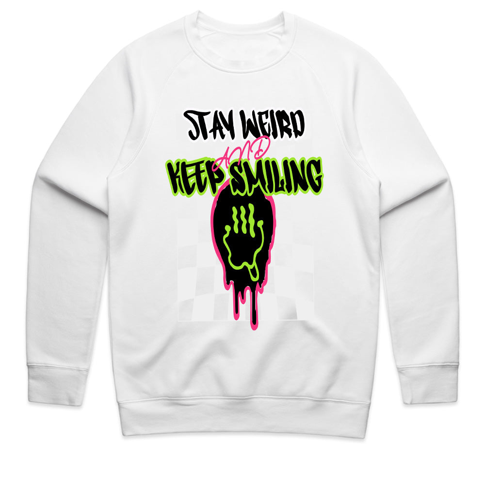 Neon Drip: Stay Weird & Keep Smiling
