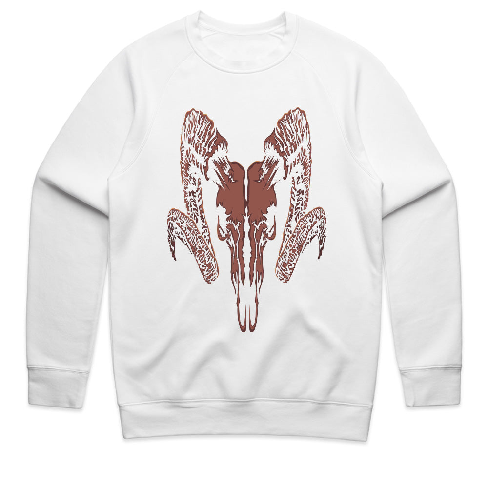 Infernal Horns: Crimson Skull Sigil Tee
