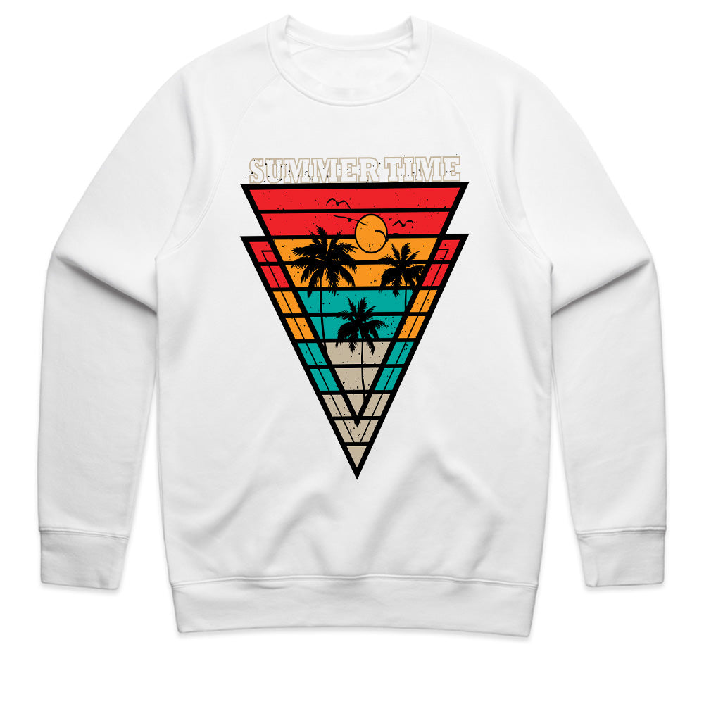 Retro Vibes: Sunset Pyramid Summer