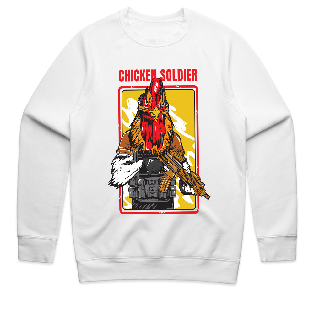 Chicken Soldier - Battle-Ready Warrior Tee