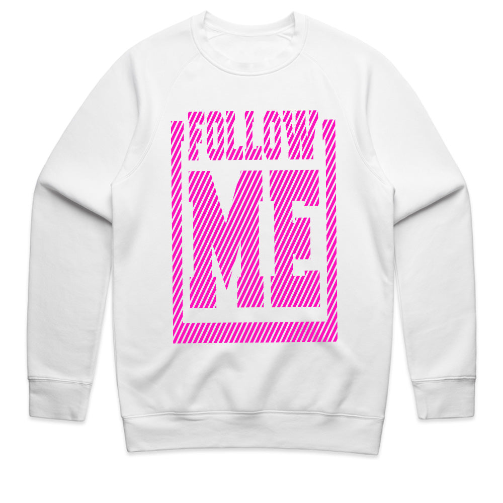Follow Me: Bold Neon Statement Tee