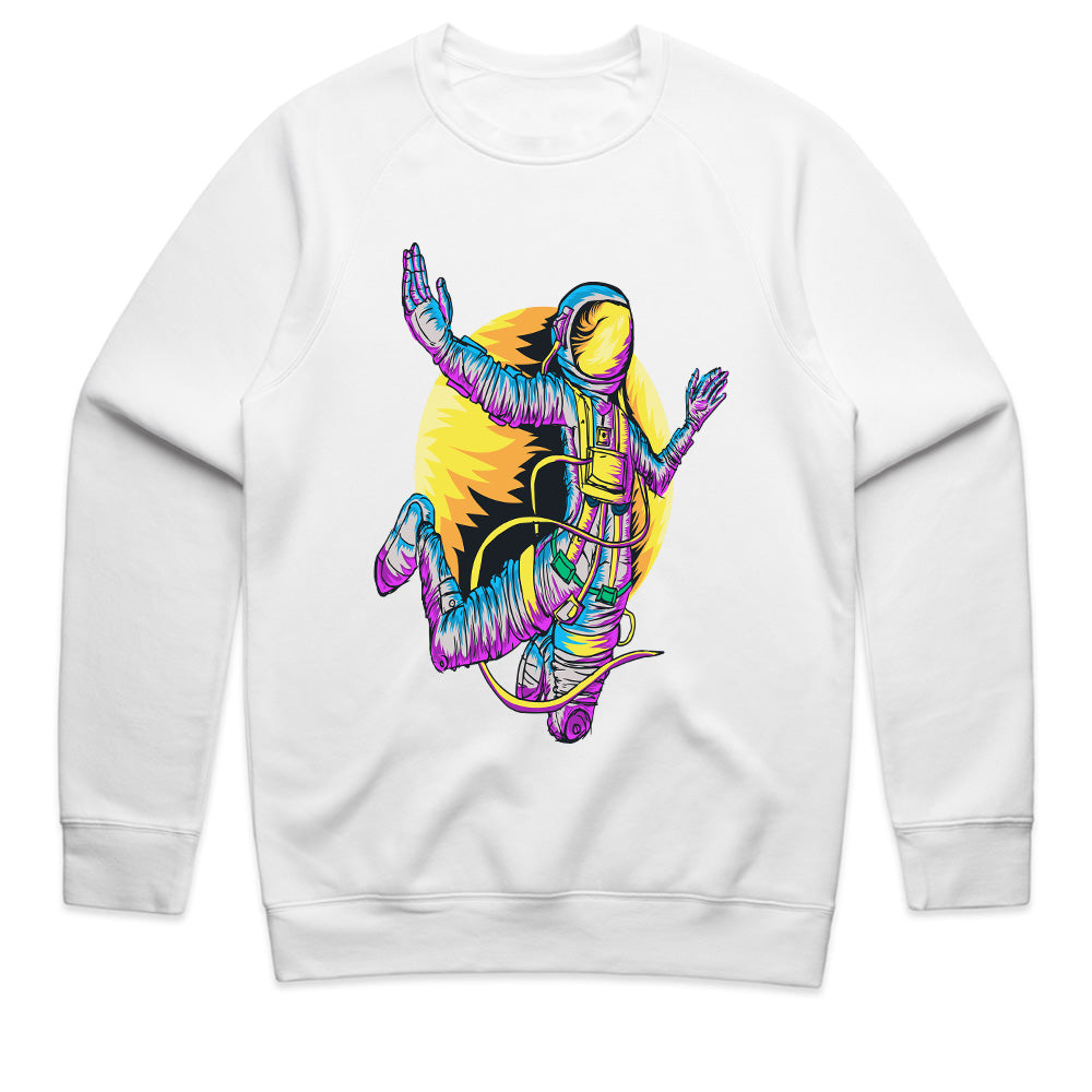 Cosmic Drift - Neon Astronaut Adventure Tee
