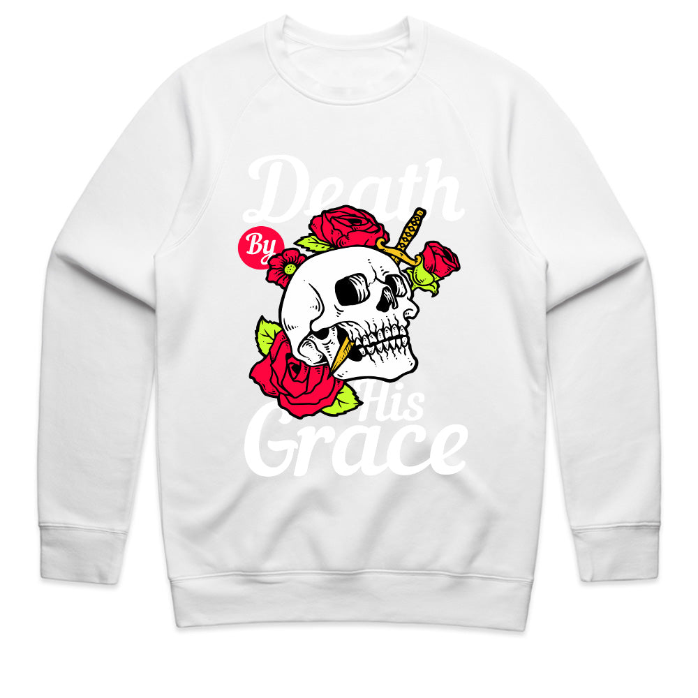 Death By His Grace Skull Tee