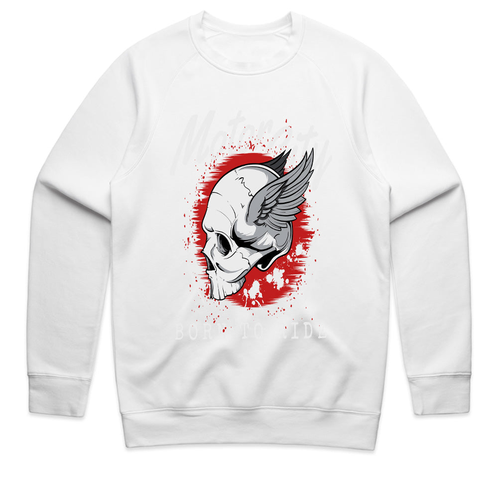 MotorCity Skull: Born to Ride Rebel Tee