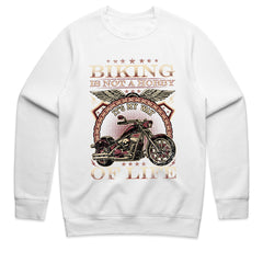 Biking Way of Life: Ultimate Rider's Statement Tee