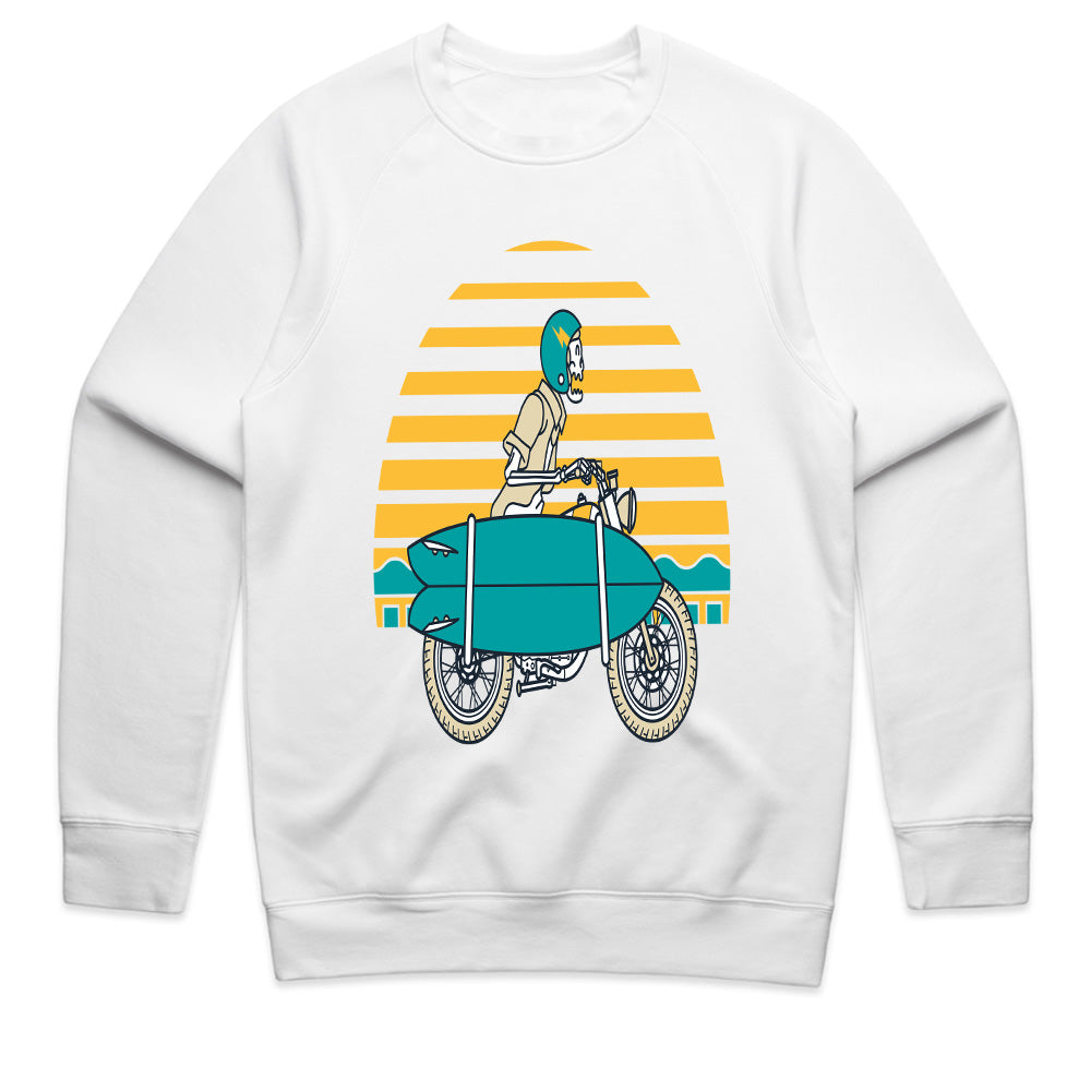 Sunset Rider: Skeleton Surf Escape Tee