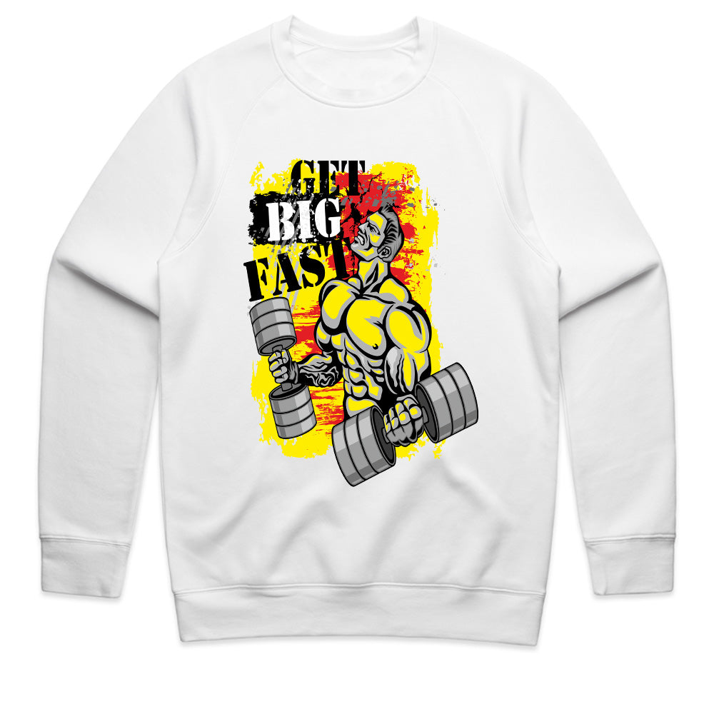 Get Big Fast: Power Pump Gym Tee