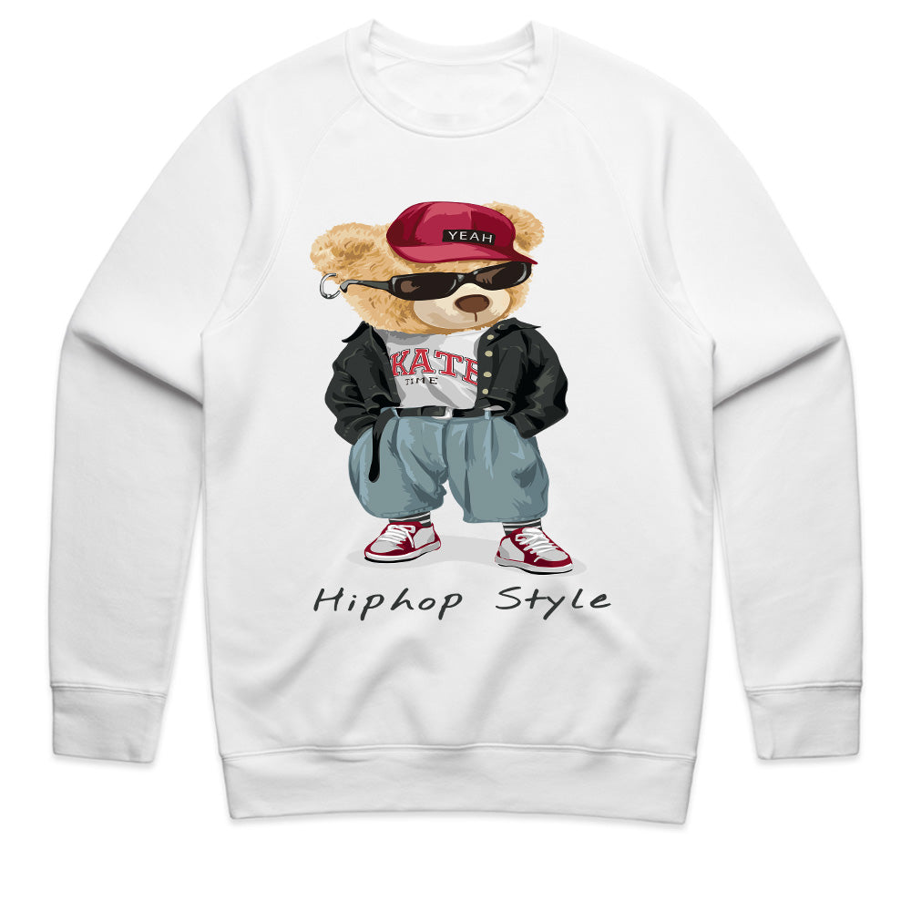 Street Bear Vibe: Hip-Hop Style Tee