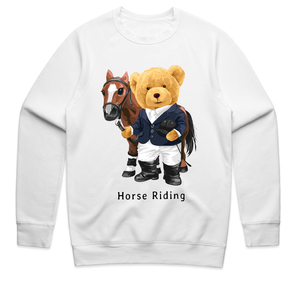 Equestrian Bear: Horse Riding Champion Tee