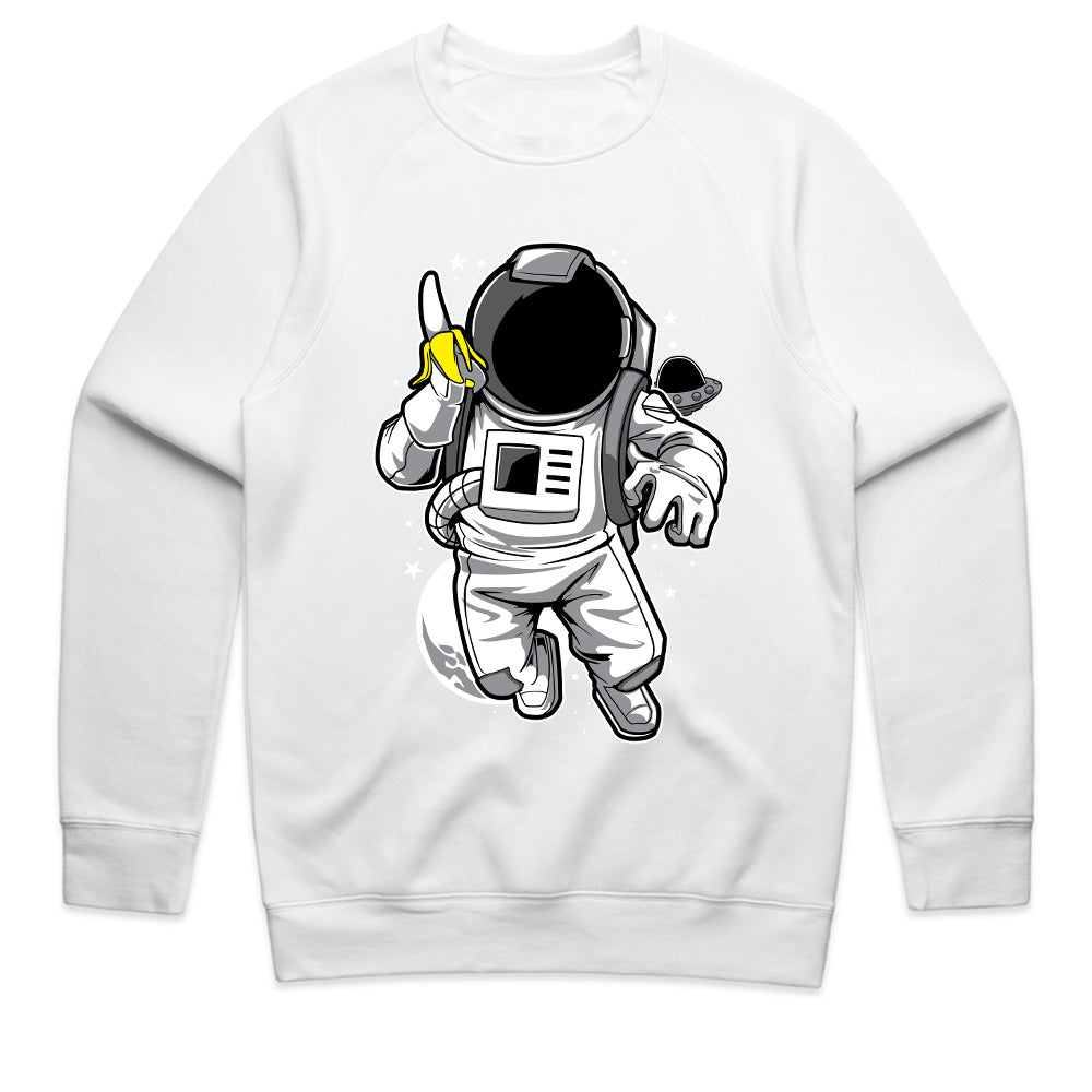 Cosmic Peel: Banana Astronaut Tee