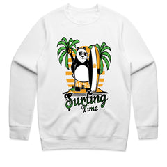 Surf & Chill – Panda Wave Rider Tee