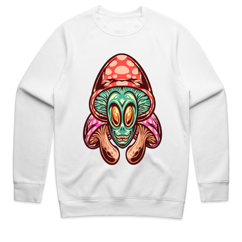 “Galactic Shroom Overlord” Psychedelic Alien Tee