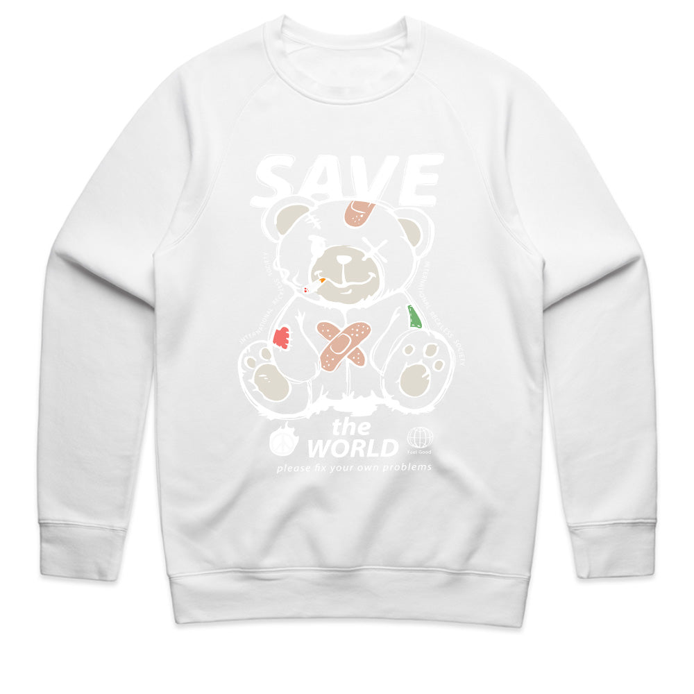 Broken Earth Bear – Save the World Tee