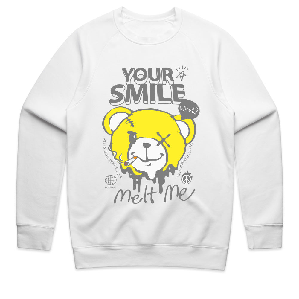 Melted Grin – Smile Drip Bear Tee