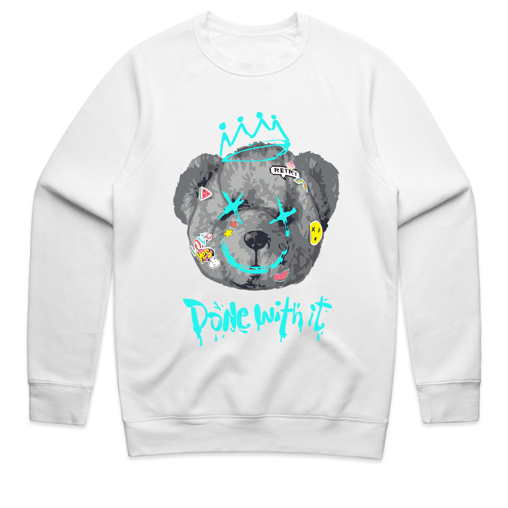 Crowned Breakdown – Done With It Bear Tee