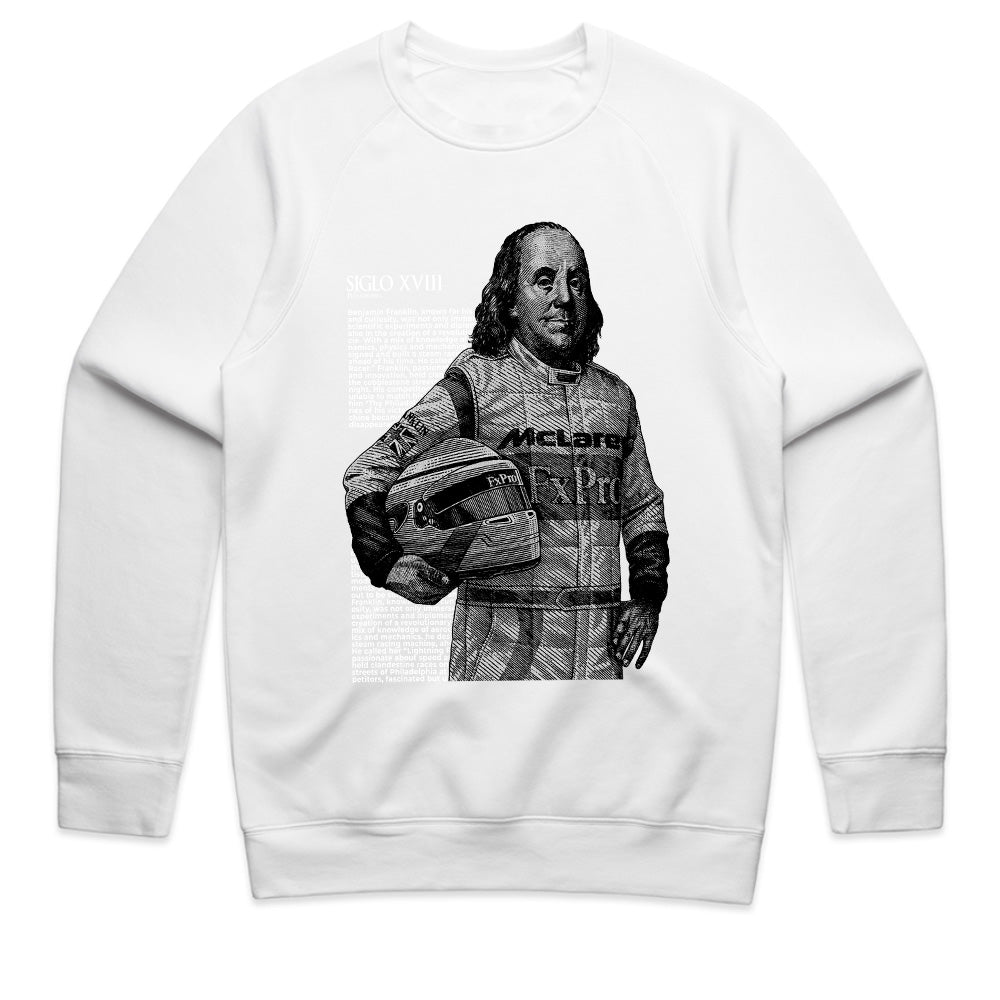 Franklin Speed: Enlightenment Racer Tee