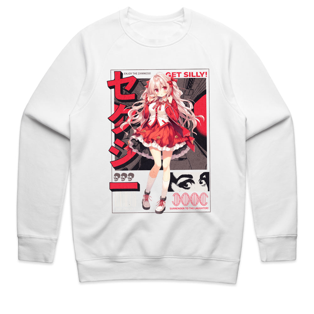 Anime Zany Girl: Get Silly Streetwear Tee