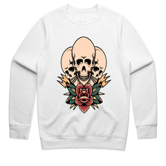 Triple Skull Rose Shirt