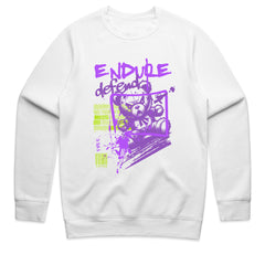 Endure & Defend: Urban Graffiti Statement Jumper
