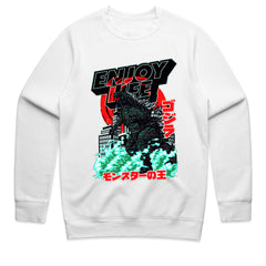 Enjoy Life Godzilla Shirt