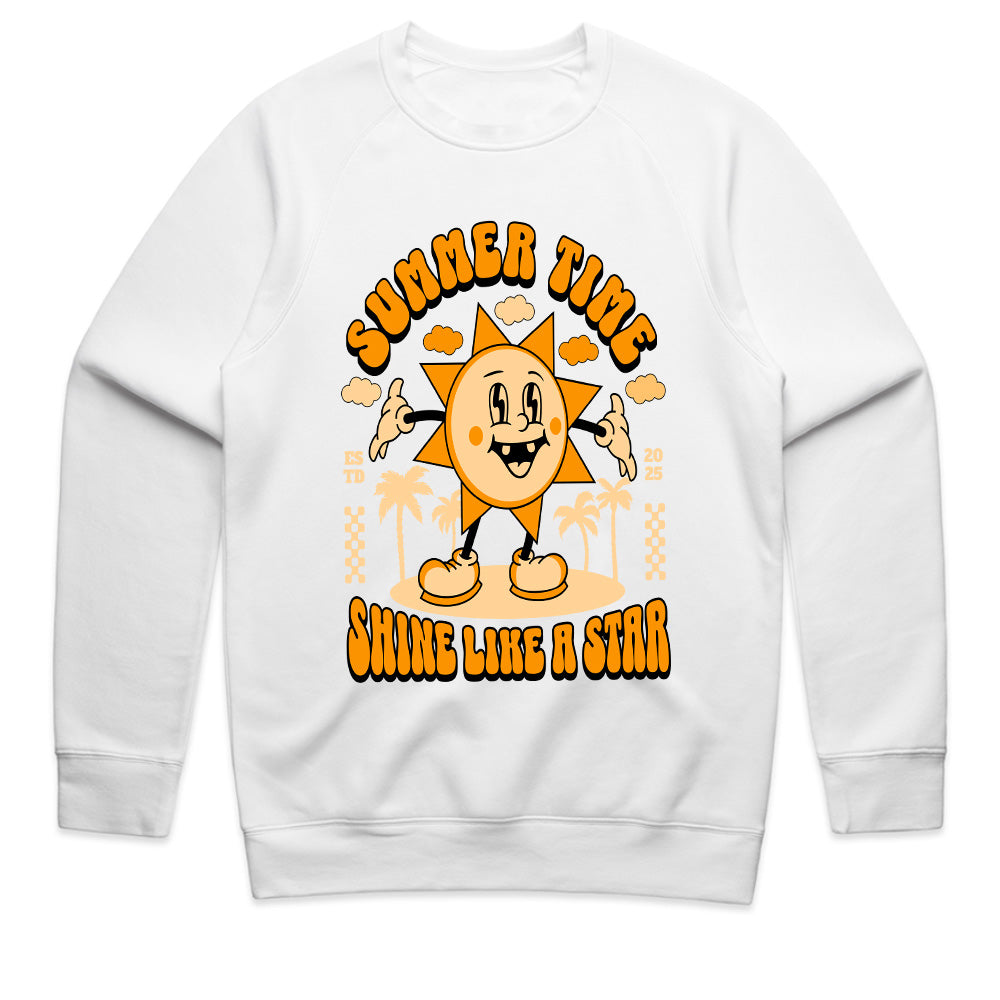 Golden Glow: Summer Time Retro Tee