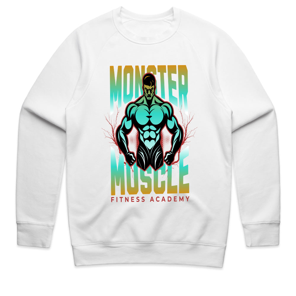 "Monster Muscle" Fitness Academy T-Shirt – Unleash Your Strength