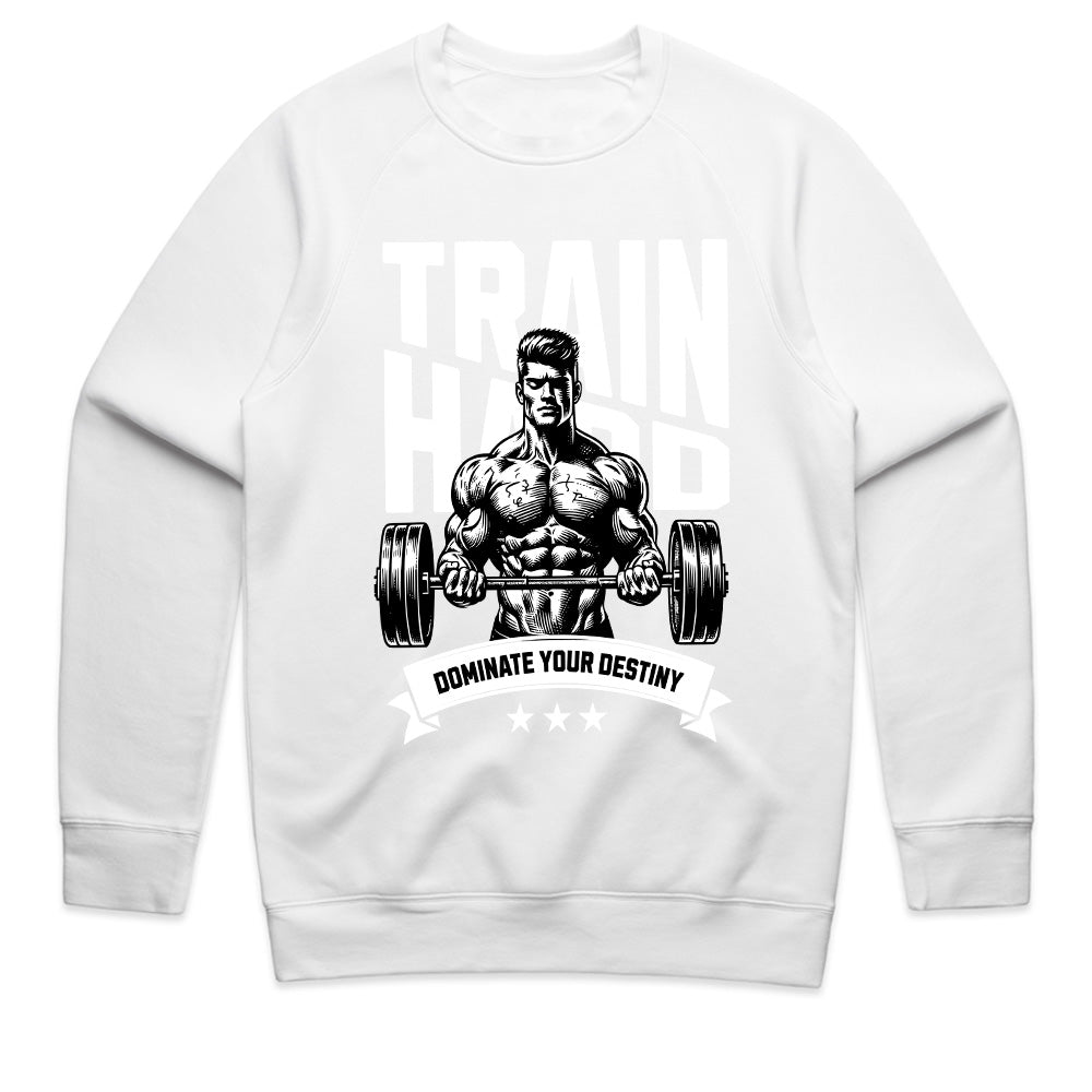 Train Hard Gym T-Shirt – Dominate Your Destiny | Fitness Motivation Tee