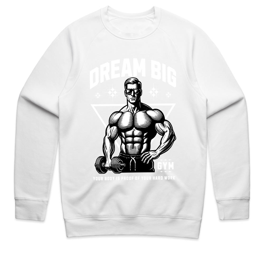 "Dream Big Gym T-Shirt" – Hard Work Pays Off