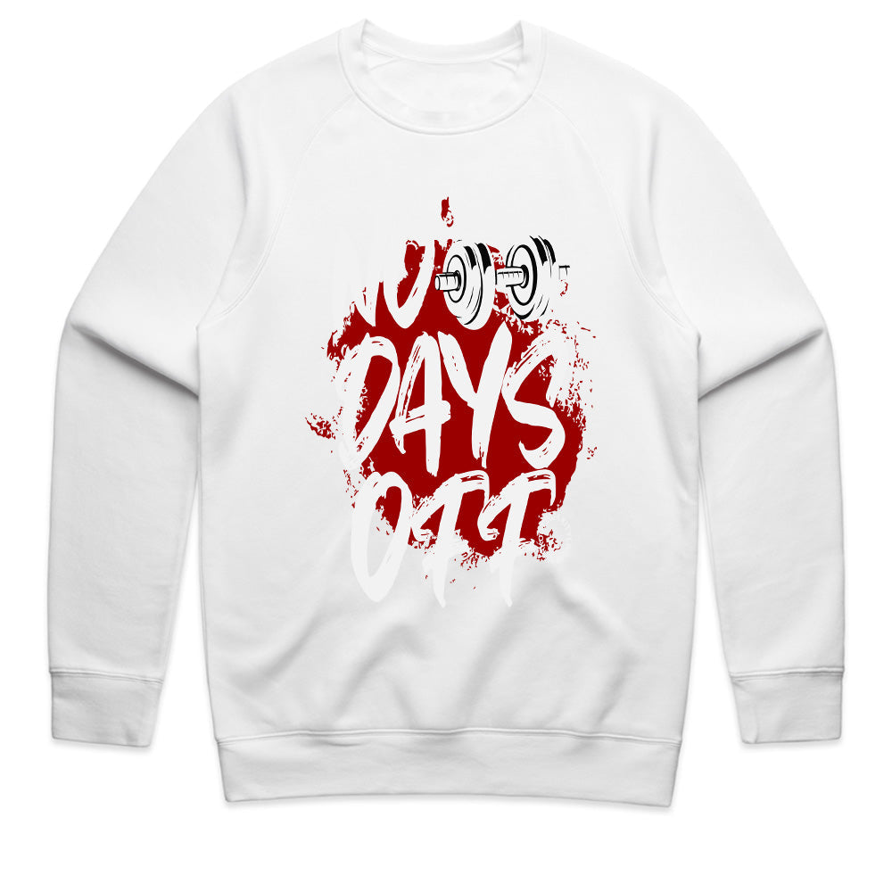 "No Days Off" Hardcore Gym T-Shirt – Relentless Training Mindset