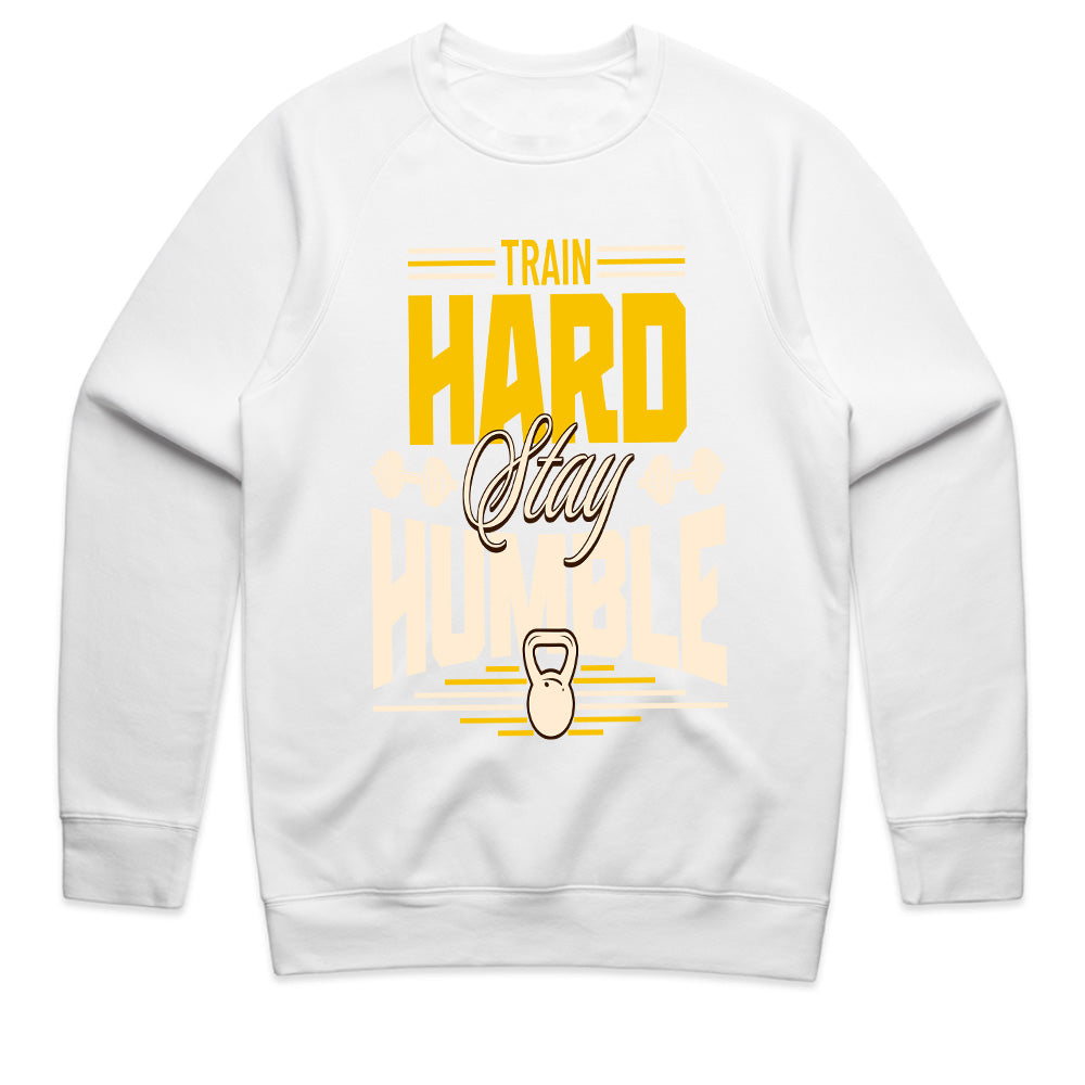 "Train Hard, Stay Humble" Motivational Gym T-Shirt – Strength Meets Character