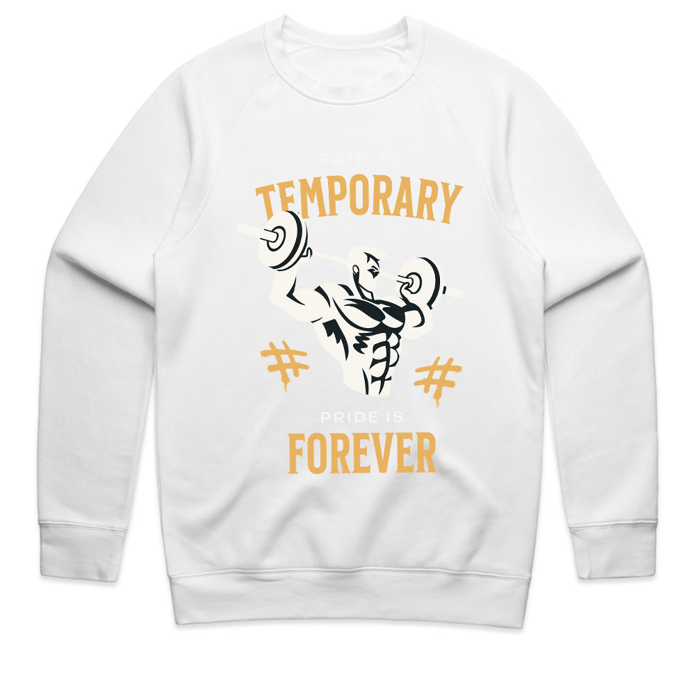Pain is Temporary, Pride is Forever – Motivational Gym T-Shirt