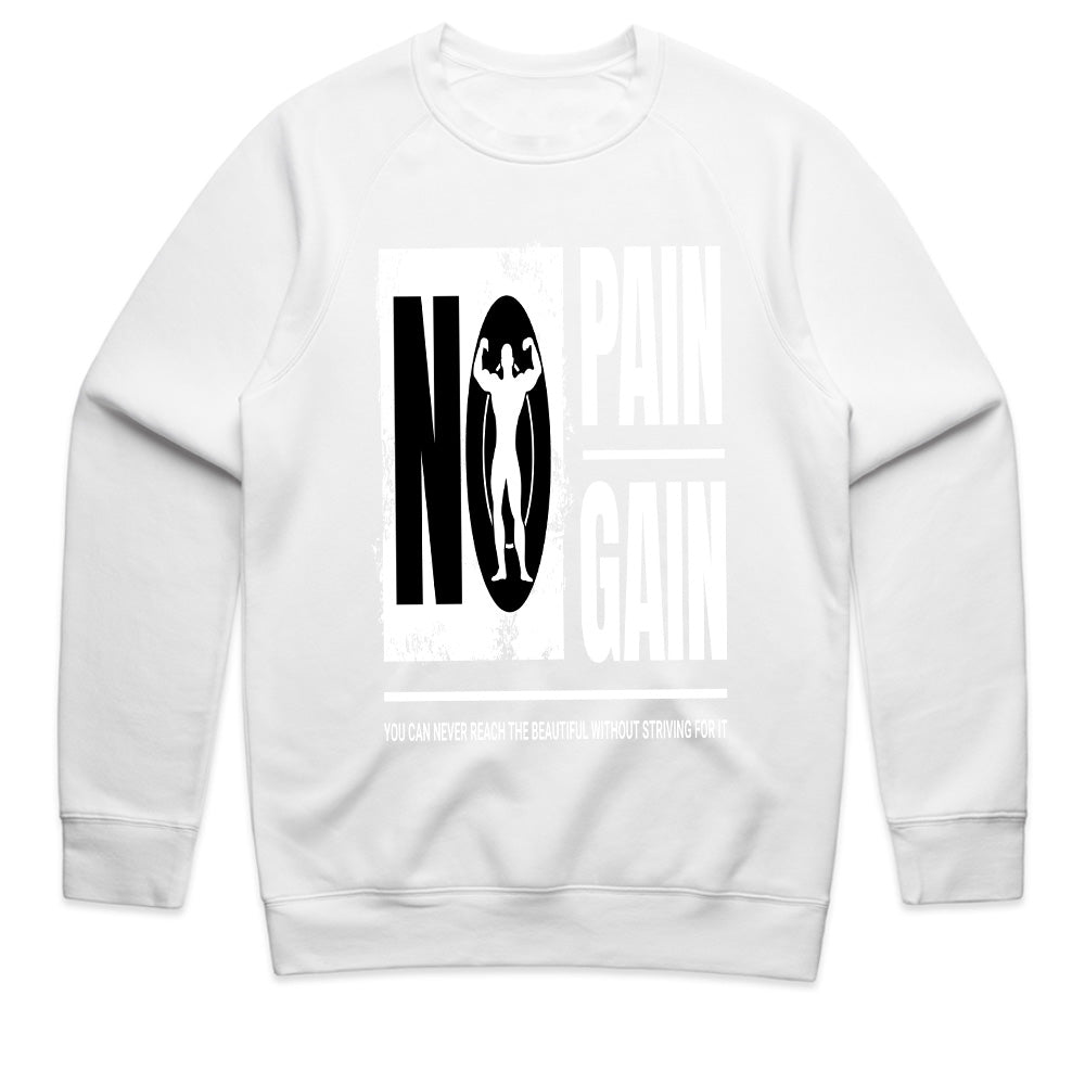 No Pain No Gain Gym T-Shirt – Motivational Workout Tee for Fitness Enthusiasts