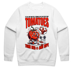 "Tomatoes Turn Red and Ripe" Funny Workout Gym T-Shirt – Fitness Humor