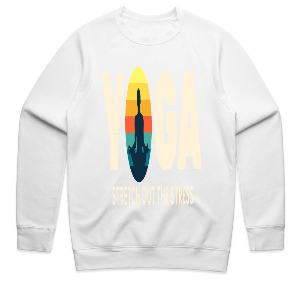"Yoga – Stretch Out the Stress" Relaxing & Mindful T-Shirt