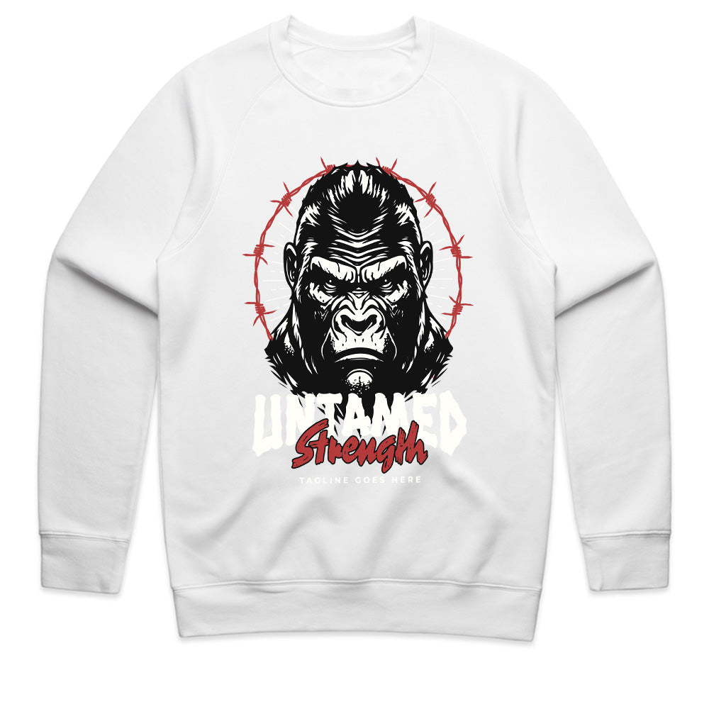 "Untamed Strength" Gorilla Gym T-Shirt – Unleash the Beast
