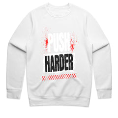 "Push Harder" Motivational Gym T-Shirt – No Limits, No Excuses