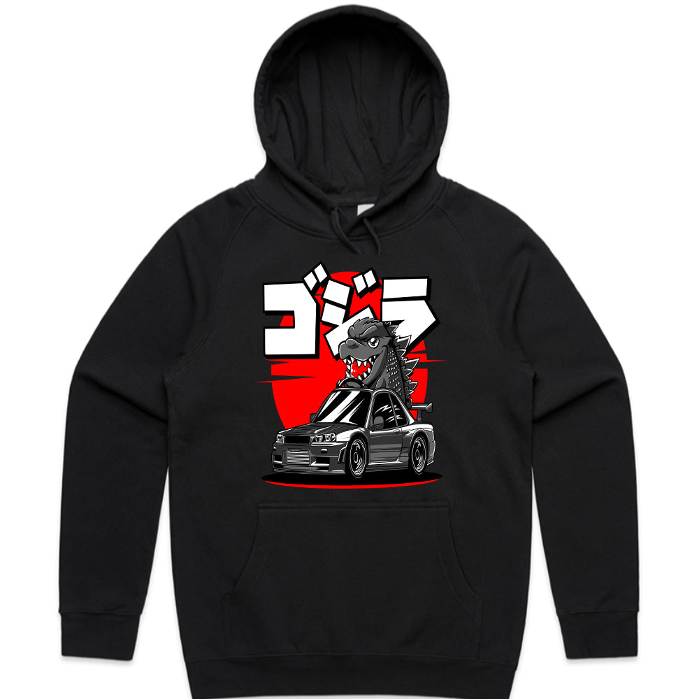 Godzilla GT-R JDM King T-Shirt – Kaiju Meets Skyline Tee