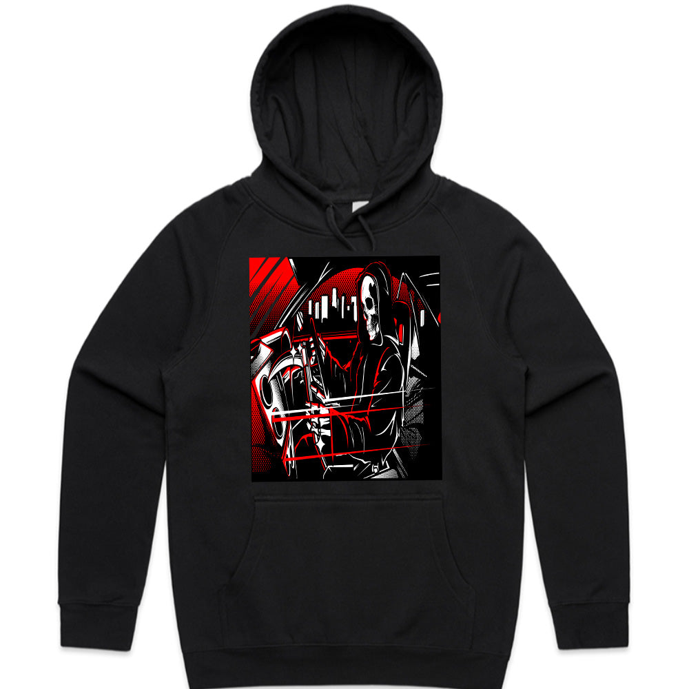 Grim Racer — Night Ride Death Driver T-Shirt