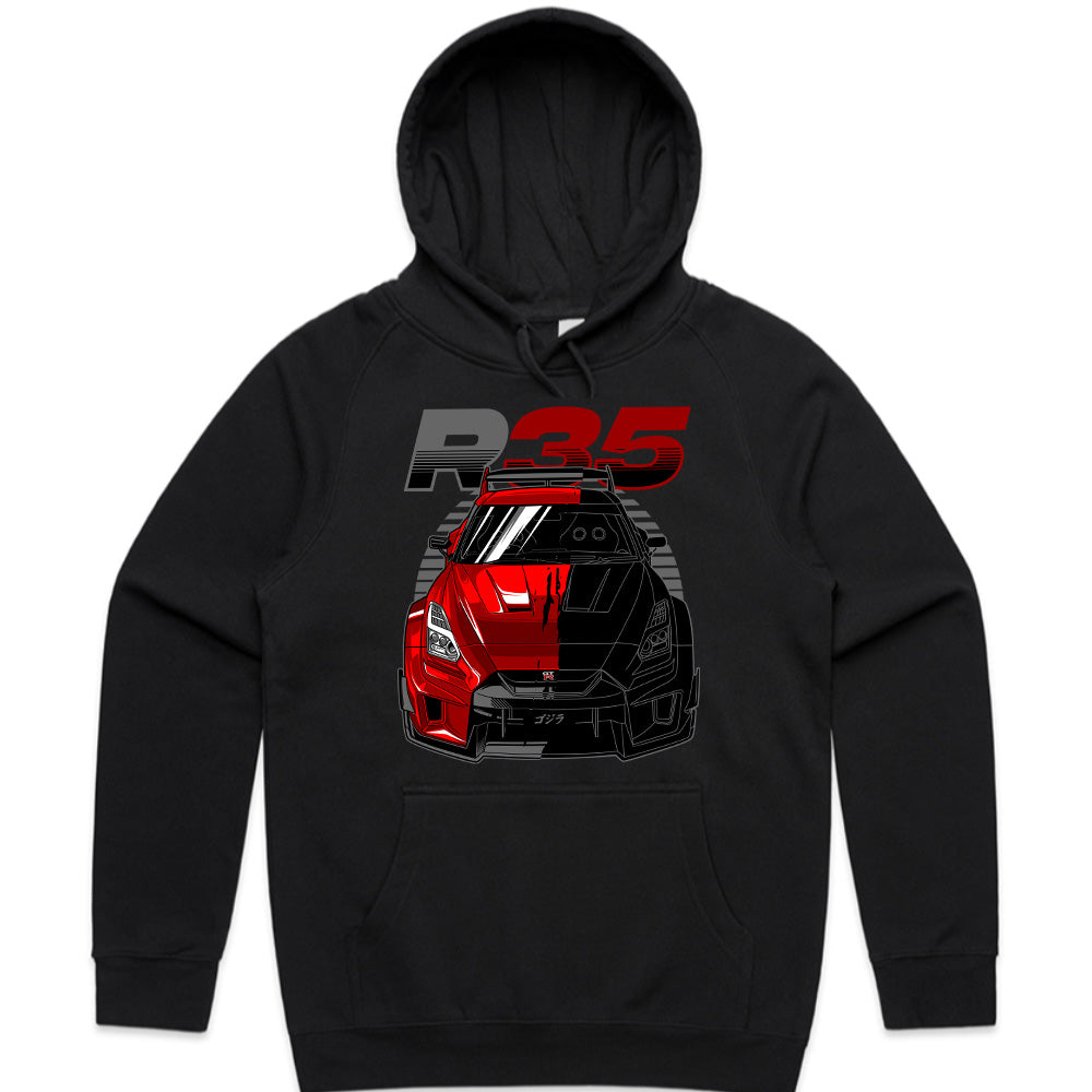 R35 Godzilla Mode – Nissan GT-R Supercar Beast T-Shirt