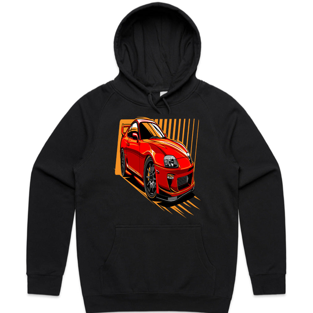 Red Supra Turbo Legend JDM Street Racer T-Shirt