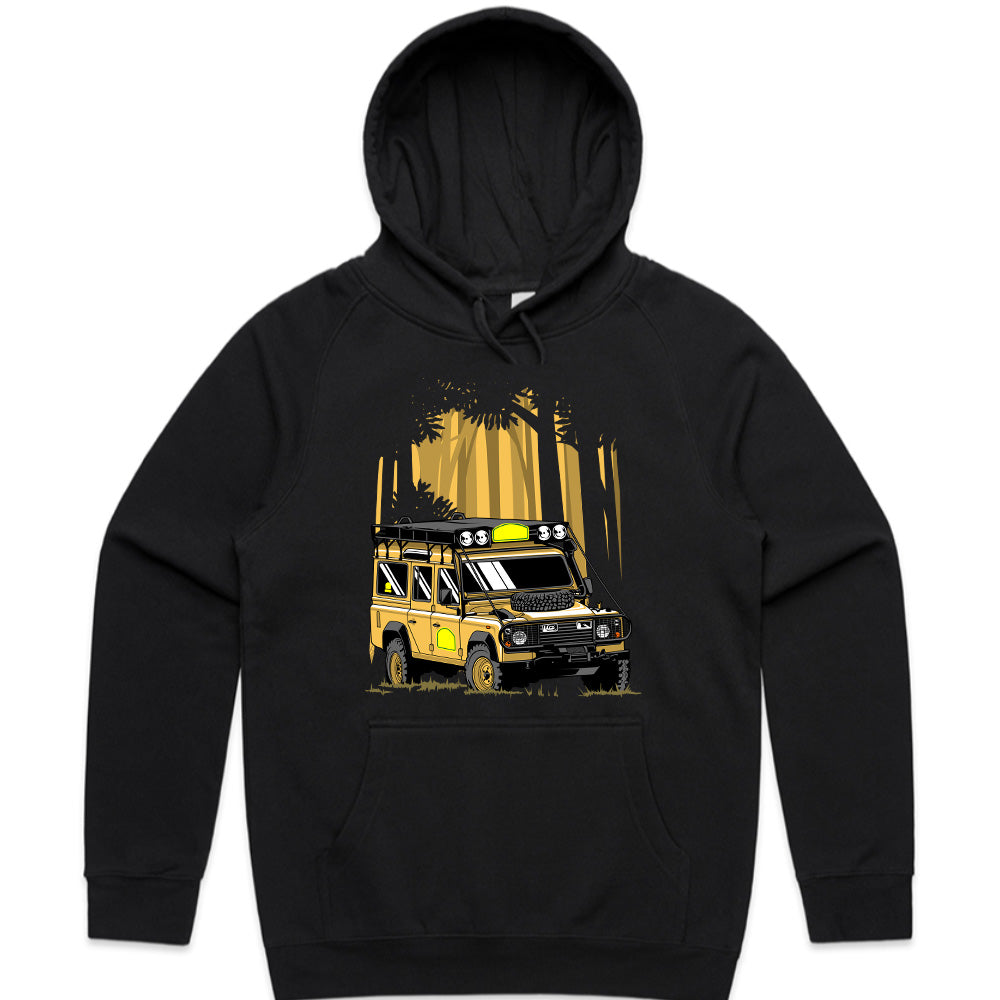 Off-Road Safari Adventure T-Shirt – Land Rover Defender Jungle Explorer Tee