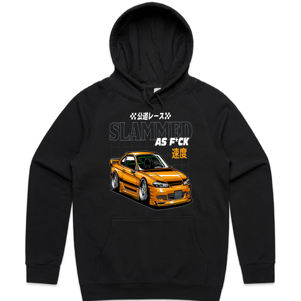 Slammed AF S15 T-Shirt – JDM Street Racer Stance Edition Tee