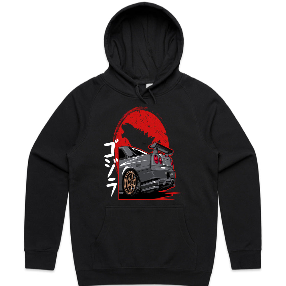 Godzilla R34 Skyline T-Shirt – JDM King of the Streets Tee