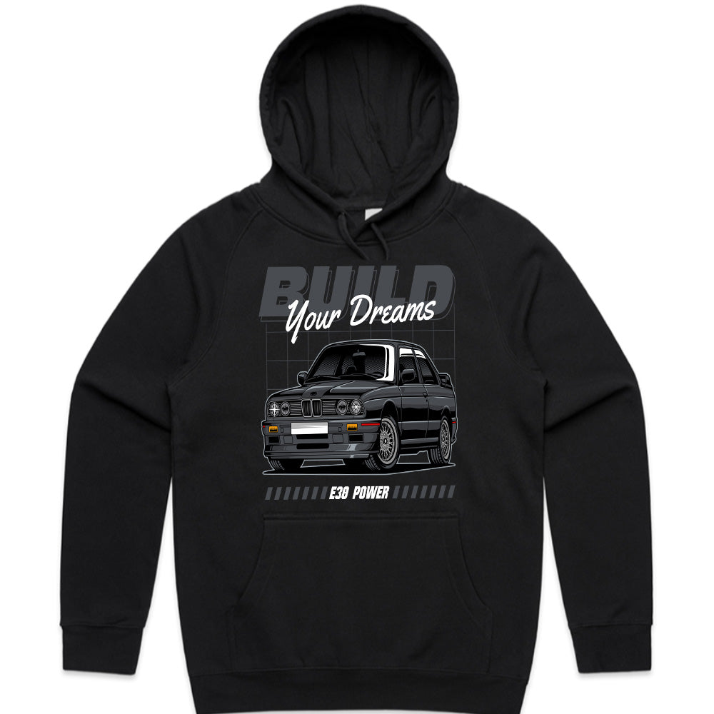 BMW E30 Build Your Dreams T-Shirt – Euro Classic Power Tee