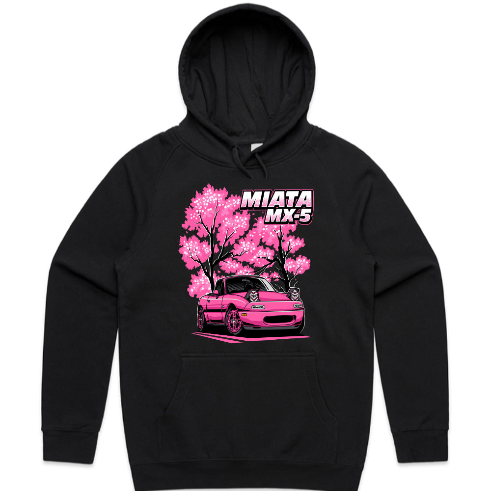 Miata MX-5 Sakura Blossom T-Shirt – JDM Roadster Spring Edition